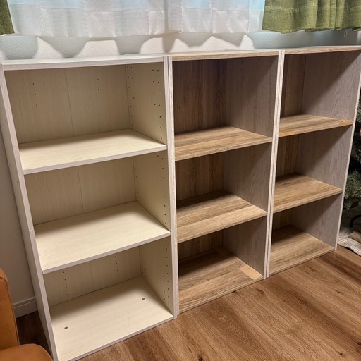 ニトリカラーボックス3点セット (きむち) 荒川遊園地前の収納家具