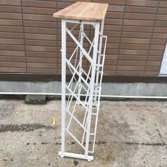 JM20576S)シューズラック 武田コーポレーション 幅：約73,5cm  高さ：約100cm 奥行：約25cm 中古品【取りに来られる方限定】の画像