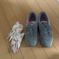 ゴルフセット、ウェア、シューズ、ボールの画像