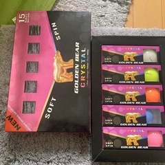 ゴルフセット、ウェア、シューズ、ボールの画像