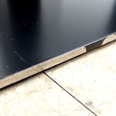 壁寄せ テレビスタンド フロアマウント TVスタンド 壁寄せタイプ ブラック 札幌市北区屯田店の画像