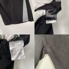 deuxding deuxding パンツ ポリエステル ブラック レディース XS M【古着】【中古】の画像