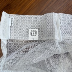 新品未使用　レースカーテン（ミラーレース）　100㎝×135㎝　4枚セットの画像