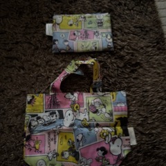 SNOOPY エコバッグの画像