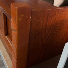 和風　テレビボード　飾り棚　ローボード　木製の画像