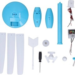 冬休み 自由 課題 研究 工作キット 化学キット風力キット 風力発電機の画像