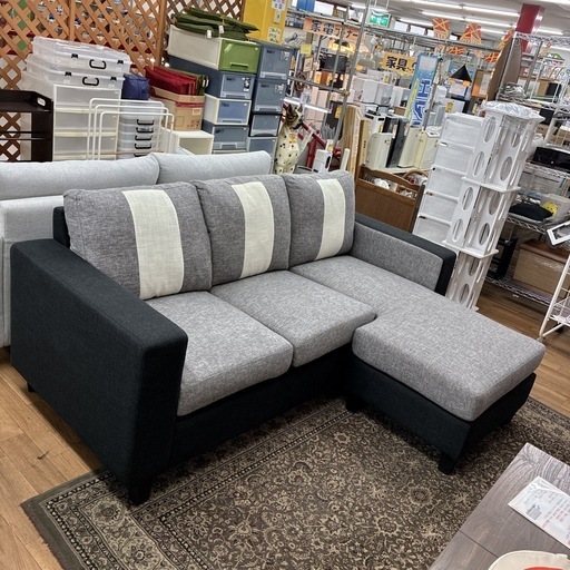 ジモティー限定価格！ S252 ⭐ Comfortable 左右入れ替え可能 カウチ