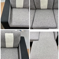 ジモティー限定価格！ S252 ⭐ Comfortable 左右入れ替え可能 カウチソファ コーナーソファ トリノ USED 綺麗の画像