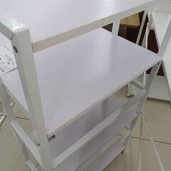 ★リユースのサカイ日立店★HJ8771 デスク ホワイト H96×D48×W95 クリーニング済み の画像