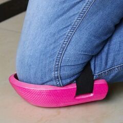 二ーパッド ガーデニング 介護 サポーターひざ当て ピンク 車メンテナンスの画像