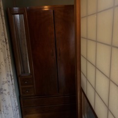 タンス　テーブル　鉄屑　スクラップ　アルミ　家の片付け中　電化製品　収納家具　ベッド　プリンター　豊前市　　差し上げます　0円　松江　の画像