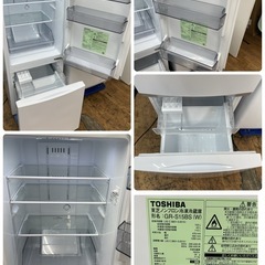 R713 ☀️ 生活家電3点セット！ 国内メーカー TOSHIBA 冷蔵庫・洗濯機・フラット電子レンジ ⭐動作確認済⭐クリーニング済の画像
