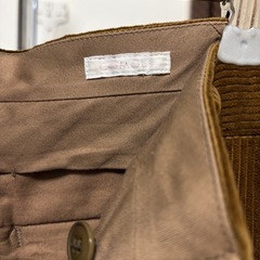 COMOLI◆ボトム/3/コーデュロイ/U03-03009の画像