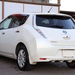 乗出し価格!! 車検2年付 リーフ 28年式 7.6万km 修復歴無し １０セグ スマートキー ナビ ＴＶ 禁煙車 諸費用コミコミ!の画像