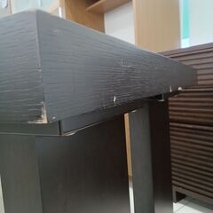 ★リユースのサカイ日立店★HJ8773  ダイニングテーブル ダークブラウン H72×D80×W140 クリーニング済み の画像