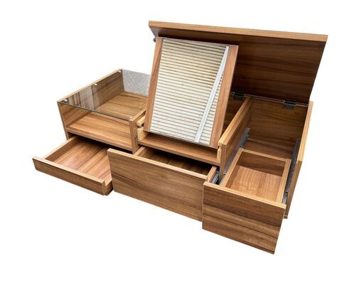 極美品 LOWYA ロウヤ lrror イラー ドレッサーテーブル ローテーブル