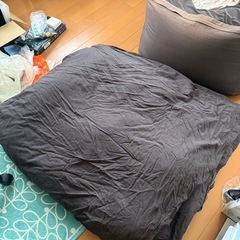 ニトリ　羽毛布団　セミダブル　掛布団の画像