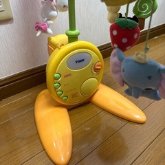 やわらかガラガラメリーデラックス　TOMY ディズニー メロディメリーの画像