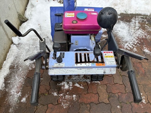 整備済み ヤマハ除雪機 ysm870コマツ除雪機 ユキダス KSS8S-5 8馬力