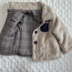 キッズ服／アウター／90cm／リバーシブルの画像
