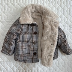 キッズ服／アウター／90cm／リバーシブルの画像