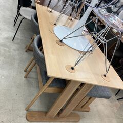 🤗LOWYA🤗4点ダイニングセット🤗ロウヤ🤗天然木 欧米style🤗ベンチ🤗2615の画像