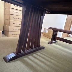 クリスマス特価！今日明日のみ1万円！ダイニングテーブル　イス　3点セット　の画像