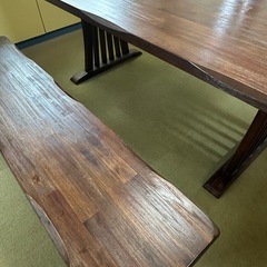 クリスマス特価！今日明日のみ1万円！ダイニングテーブル　イス　3点セット　の画像