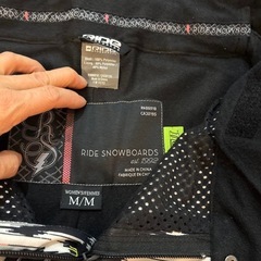 RIDE SNOWBOARDS  レディーススキー、スノーボードウェアズボン　中古の画像