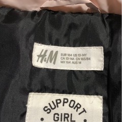 女の子　H&M アウター　ジャンバー160㎝の画像