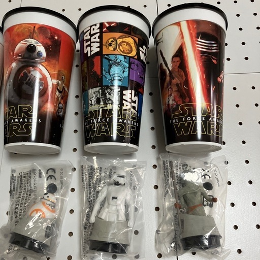 STAR WARSジュースホルダー、フィギュアセット！現状品、