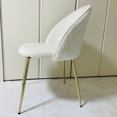 SMOO 韓国風チェア　ホワイトの画像