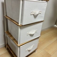 【ニトリ】ファブリックチェストの画像