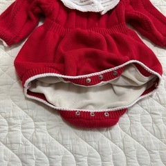 ニット／ロンパース／73cmの画像