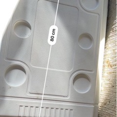 超大型青色クーラーボックス キャスター付き の画像