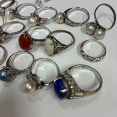 18K刻印リングsilverリングの画像