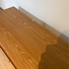 訳あり★木製テレビボード　キャビネット　ナチュラルウッド　テレビ台の画像
