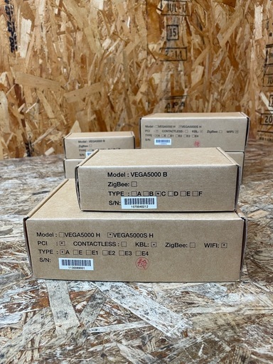 C(7770) カード決済端末機器 Castles V5s 3個 VEGA5000SH 業務用 店舗用 飲食店 クレジットカード決済 未使用品