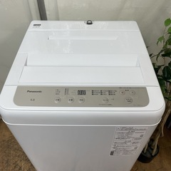 R356 ☀️ ジモティー限定特別価格！ Panasonic 洗濯機 （洗濯5.0㎏) 21年製 NA-F50B15J ⭐ 動作確認済 ⭐ クリーニング済の画像