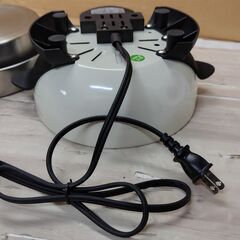 美品　未使用品　レコルトポットデュオ recolte Pot DUO-1　. 1〜2人用の卓上電気調理鍋　ミニサイズ　卓上　1人鍋　調理器具　グリル鍋の画像