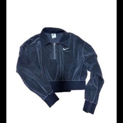 Xmas限定値下げ！Nike コーデュロイハーフジップクロップド