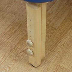 タカダベッド Mスポーツ70 幅70×奥182×高50～65cm メディブルー TB-1424 高さ調節可能 枕付き 施術台 エステベッド 札幌市 清田区 平岡の画像