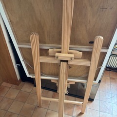 木製イーゼル　画架の画像