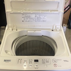 商談中　& 洗濯機　YAMADA ヤマダ　4.5kg YWM-T45H1 2022年製　動作確認済みの画像
