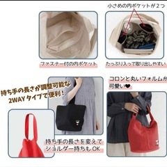 新品！❣️スヌーピー　ラウンドキャンバスバッグの画像