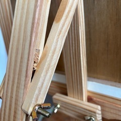 木製イーゼル　画架の画像