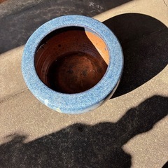 壺　水入れ　植木鉢の画像