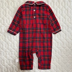 ロンパース／73cm／クリスマスデザインの画像