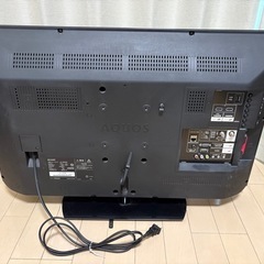 シャープテレビ　32型の画像