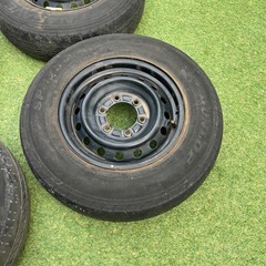 ハイエース 200系 スチールホイール 中古4本セット　195/80r15の画像